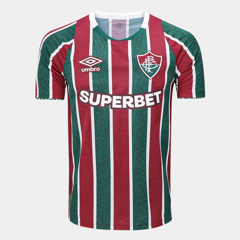 Camisa Fluminense Home 2024/25 Umbro Torcedor Masculina