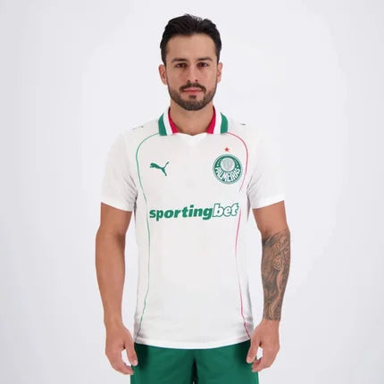 Camisa Palmeiras 2026 (Uniforme 2 – branco)